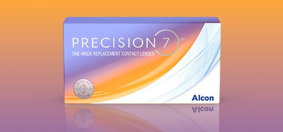 PRECISION7® contact lens packaging